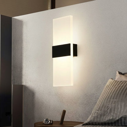 Arandela de Parede Minimalista em Acrílico Iluminação Moderna