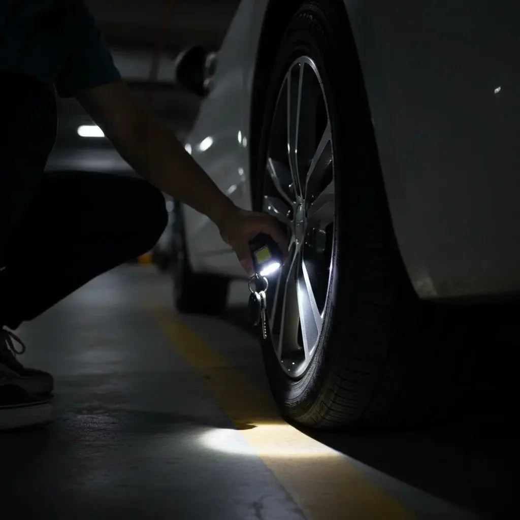 Chaveiro LED Mini Cob Chain   Maravilhas do Mundo Moderno
