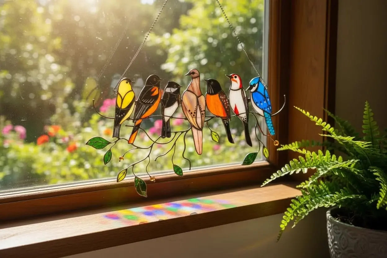 Pingente de Pássaros BRDS   Maravilhas do Mundo Moderno