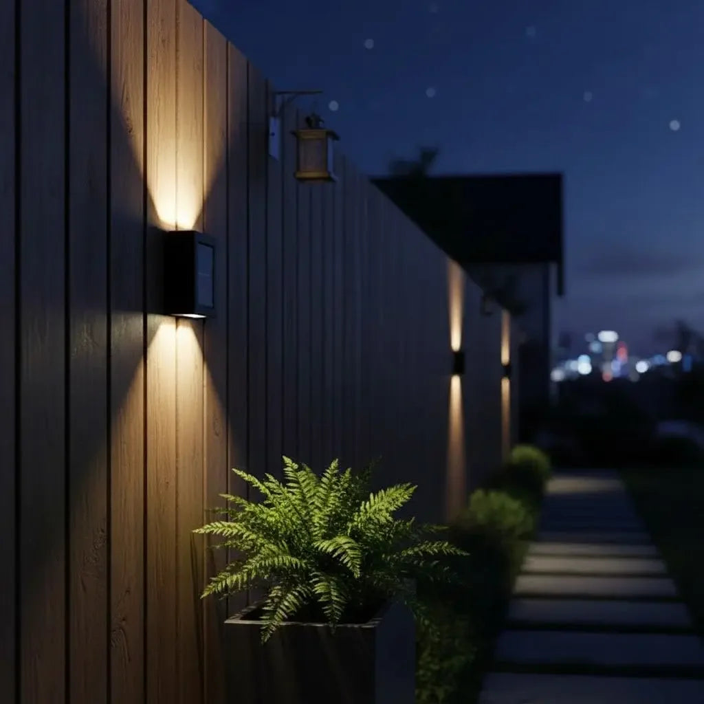 Luminária Externa de Luz Solar   Maravilhas do Mundo Moderno