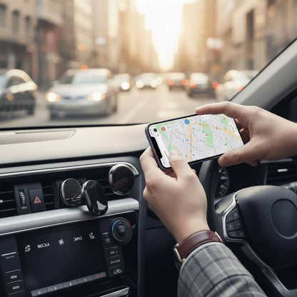 Suporte de Celular Discreto para Carros