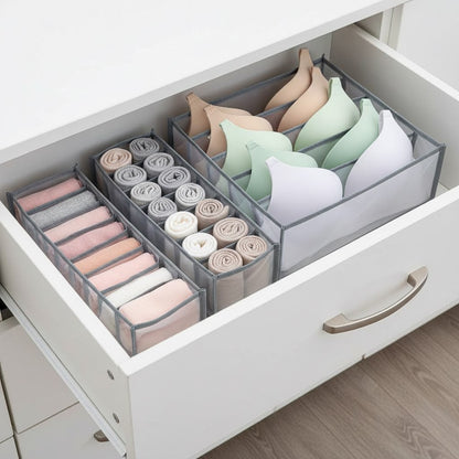 Kit Organizador de Roupa Íntima Mesh Grid - COMPRE 2 LEVE 3