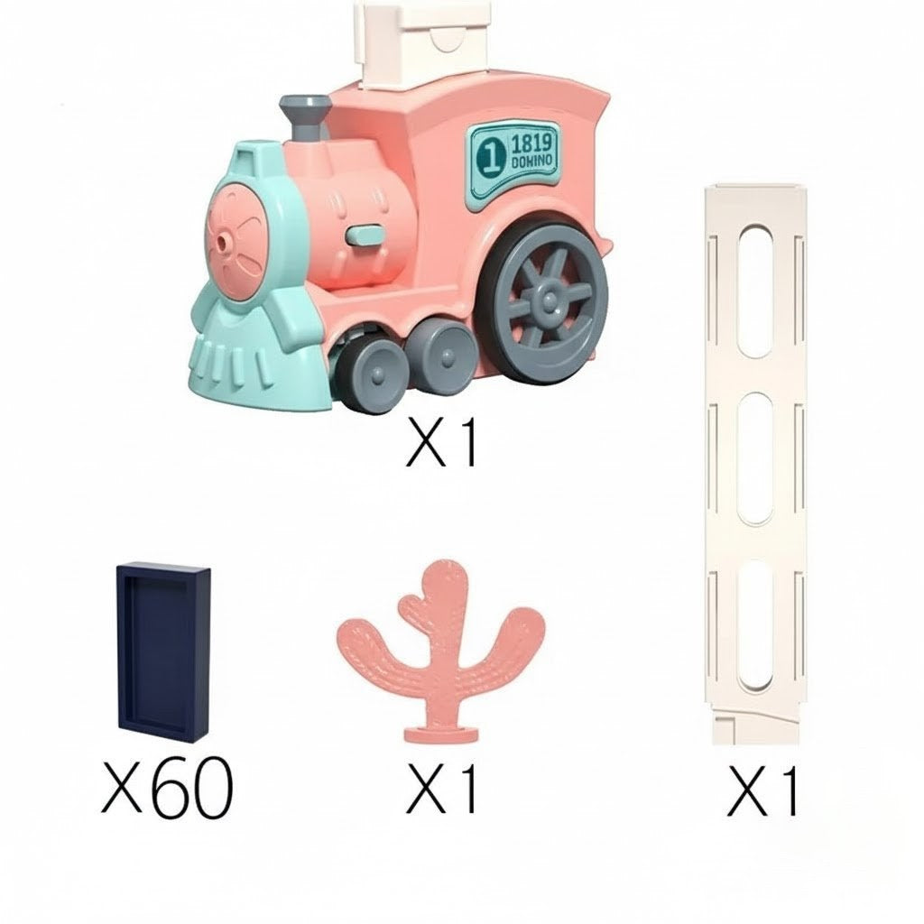 Trem Empilhador de Dominó