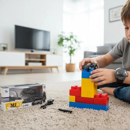 Relógio de Carrinho de Controle Remoto Faster   Maravilhas do Mundo Moderno