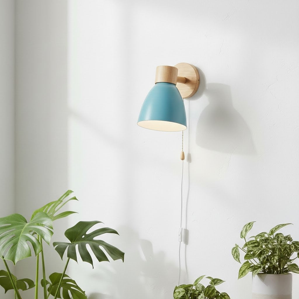 Arandela de Parede em Madeira Wooden Wall Light