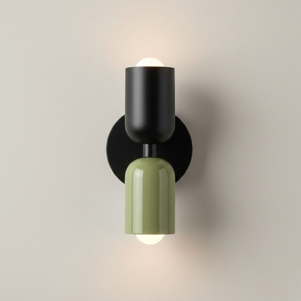 Arandela de Parede Dupla Minimalista Iluminação Moderna