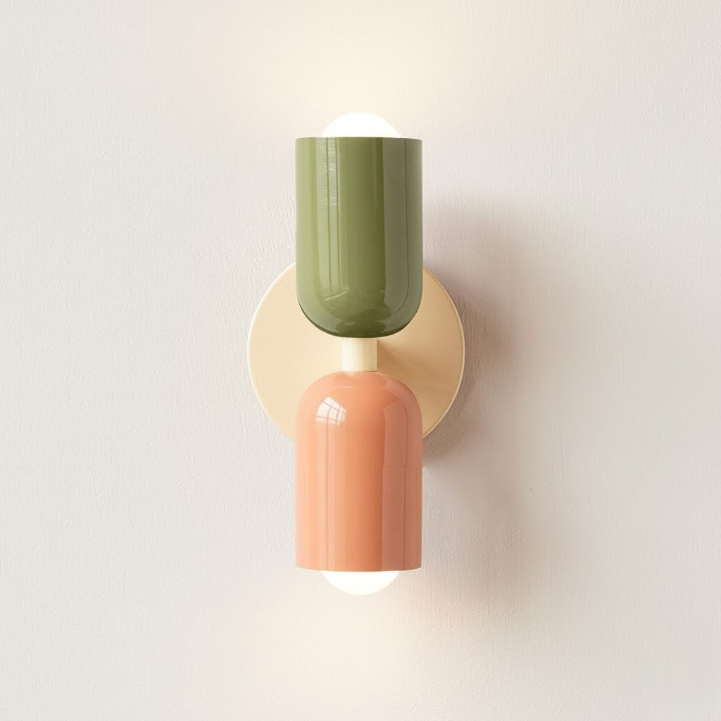 Arandela de Parede Dupla Minimalista Iluminação Moderna