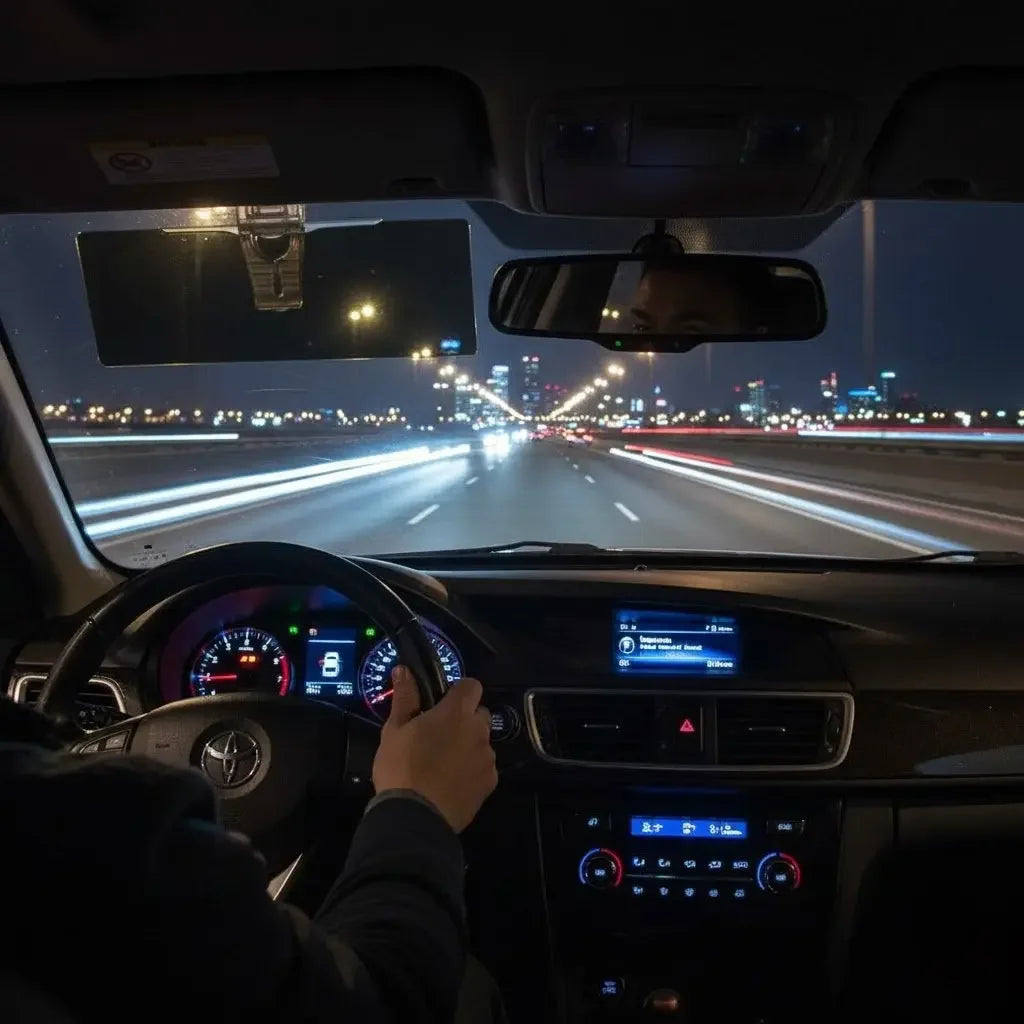 Viseira Diurna/Noturna Para Veículos   Maravilhas do Mundo Moderno