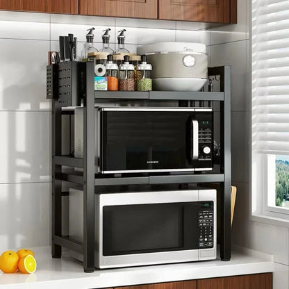 Rack Metálico Multiuso para Bancada Ajustável   Maravilhas do Mundo Moderno