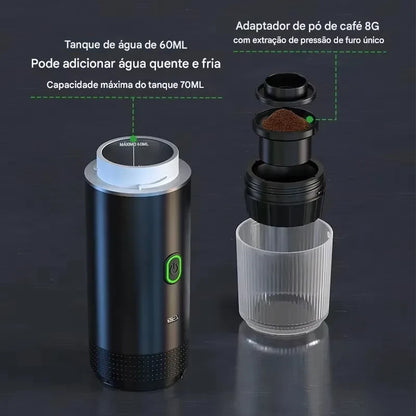 Cafeteira Elétrica Portátil 3 em 1