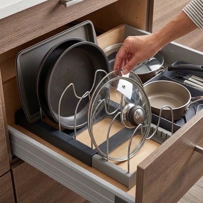 Suporte Organizador Expansível De Cozinha