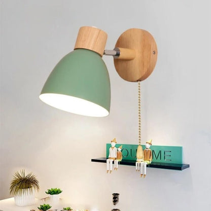 Arandela de Parede em Madeira Wooden Wall Light