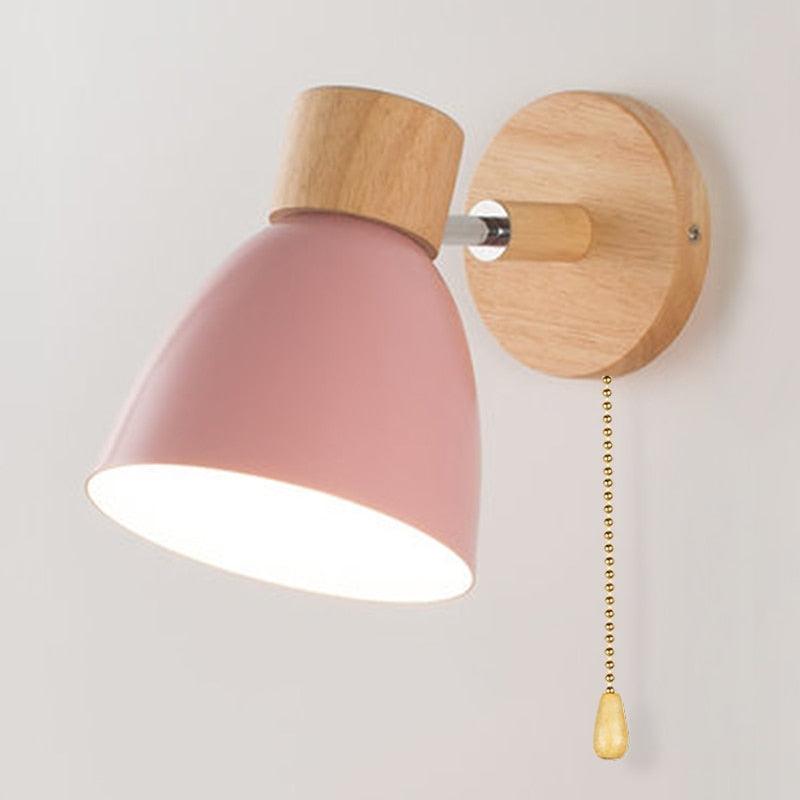 Arandela de Parede em Madeira Wooden Wall Light