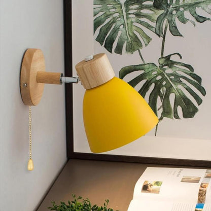 Arandela de Parede em Madeira Wooden Wall Light