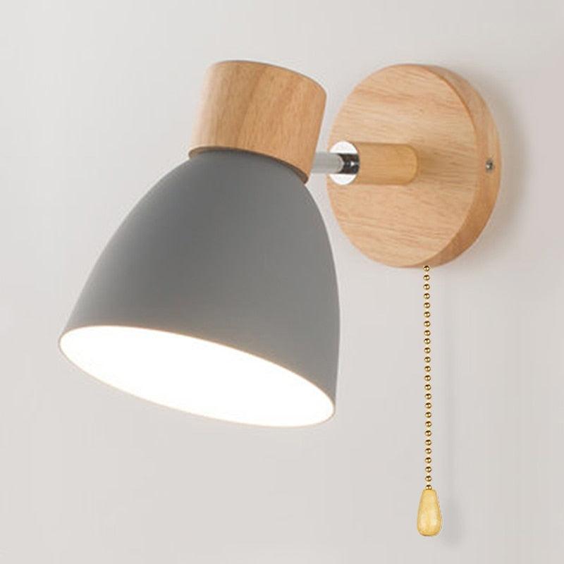 Arandela de Parede em Madeira Wooden Wall Light