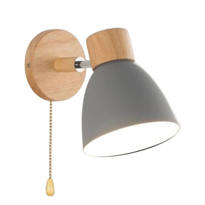 Arandela de Parede em Madeira Wooden Wall Light