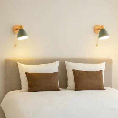 Arandela de Parede em Madeira Wooden Wall Light