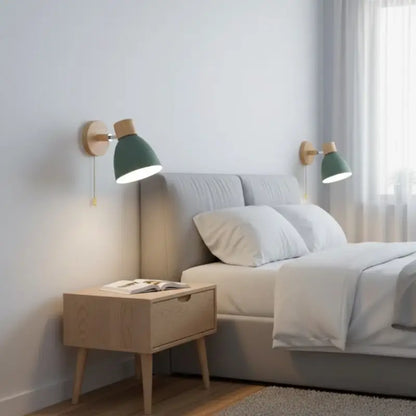 Arandela de Parede em Madeira Wooden Wall Light