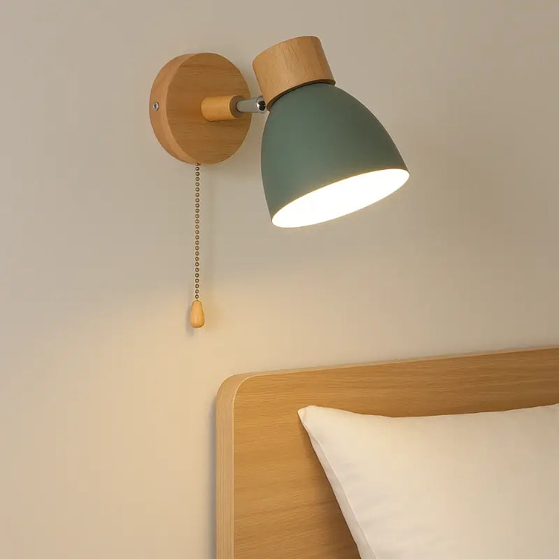 Arandela de Parede em Madeira Wooden Wall Light