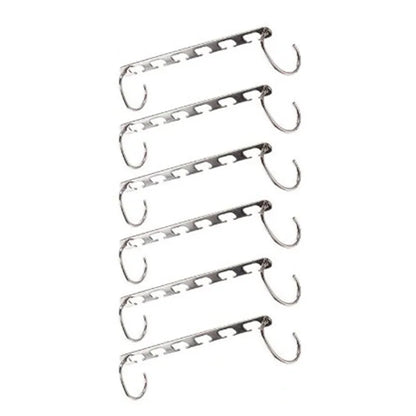 Cabide Multifuncional Retrátil Maravilhas do Mundo Moderno 6 Pcs 