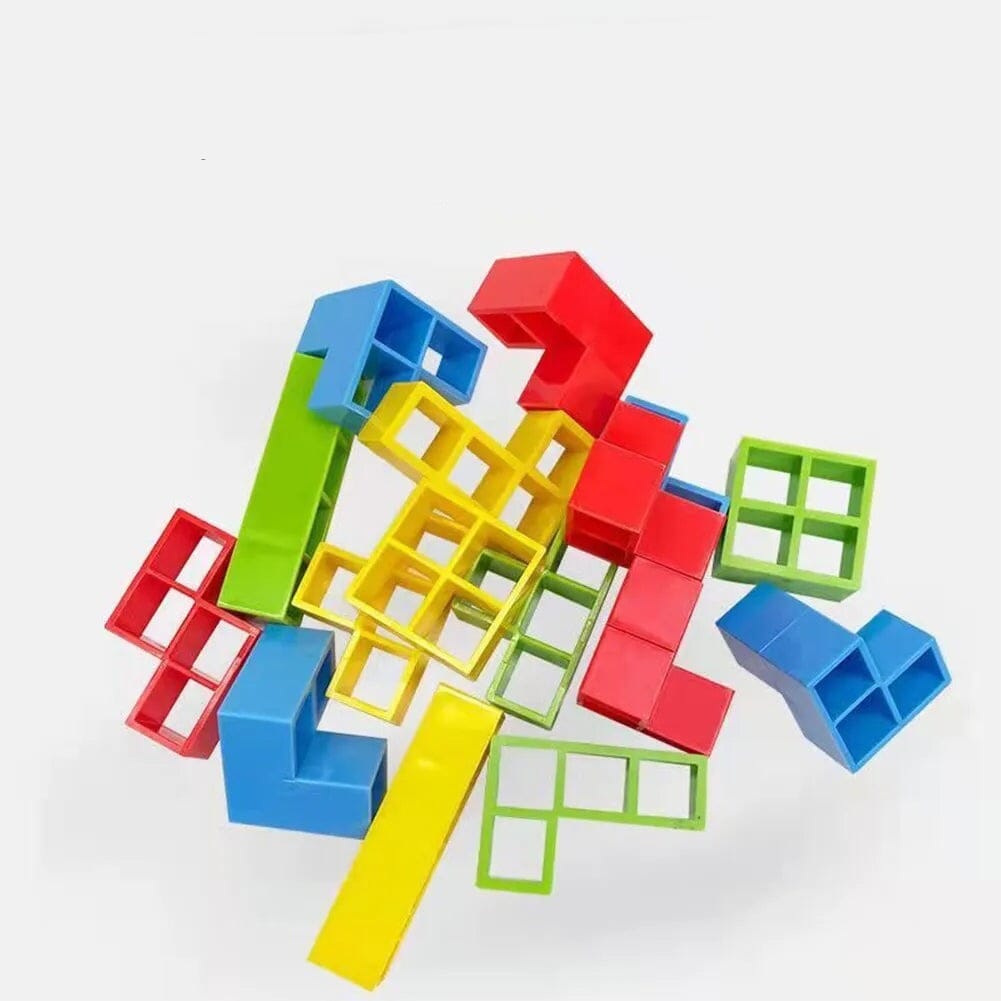 Jogo de Tetris em Equipe para Crianças e Adultos KIDS020 Maravilhas do Mundo Moderno