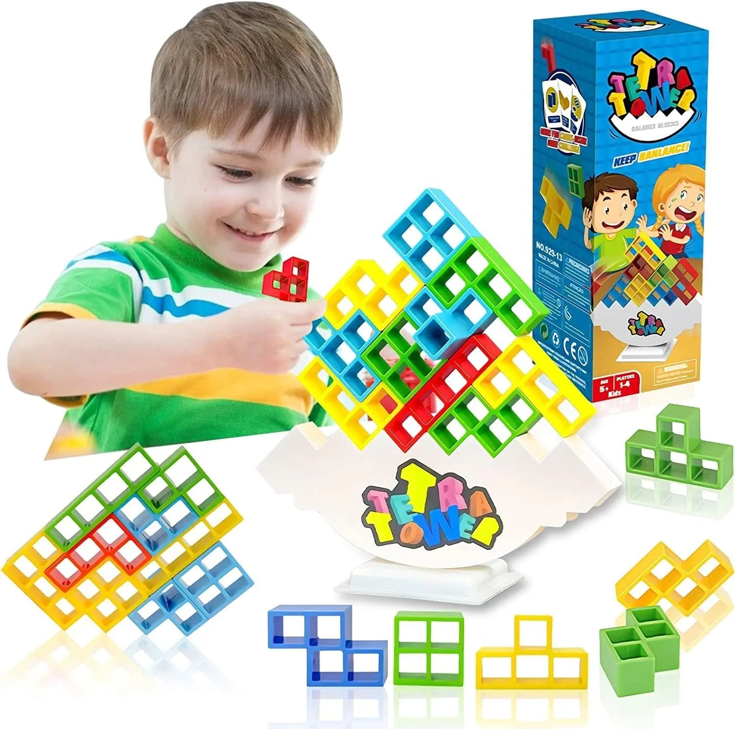 Jogo de Tetris em Equipe para Crianças e Adultos KIDS020 Maravilhas do Mundo Moderno