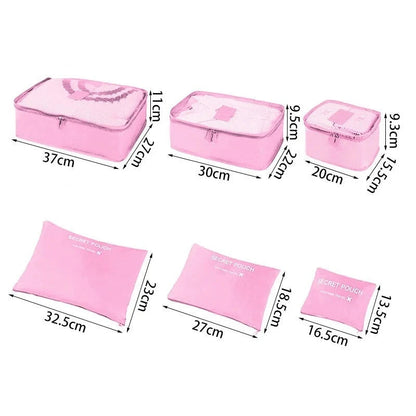 Kit Organizador de Malas para Viagem