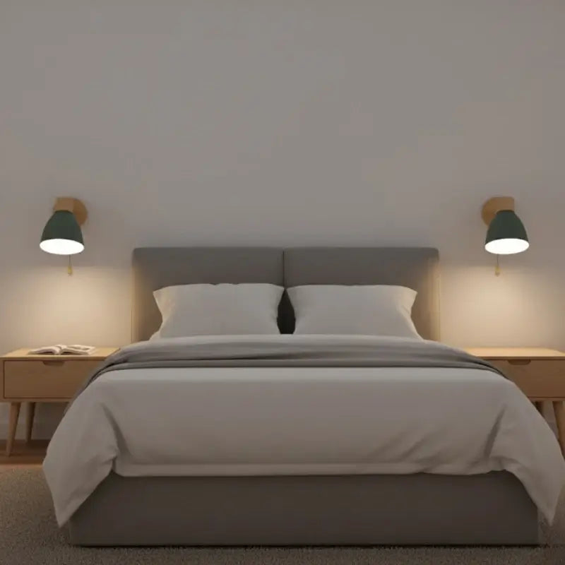 Arandela de Parede em Madeira Wooden Wall Light