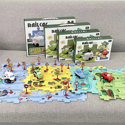 Mini Cidade Infantil Montável KIDS024 Maravilhas do Mundo Moderno 