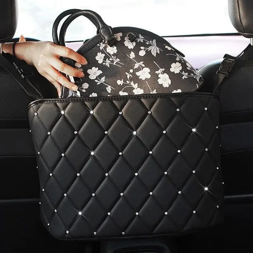 Porta Bolsa para Carro Porty   Maravilhas do Mundo Moderno