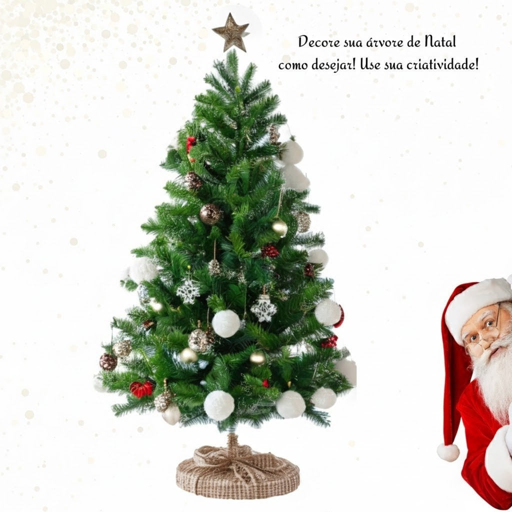 Árvore de Natal Pinheiro Luxo Decoração